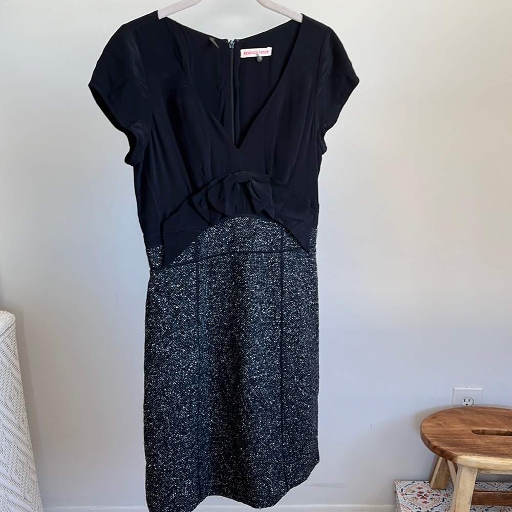 REBECCA TAYLOR wool/silk dress